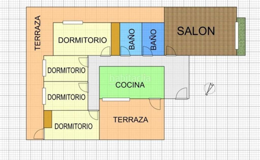 Apartamento de 3 habitaciones cama de matrimonio Valencia Exterior foto